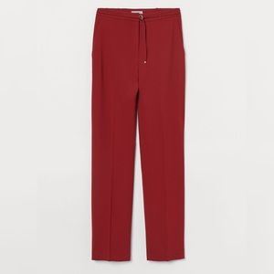 Brick colored H&M highwaisted pants